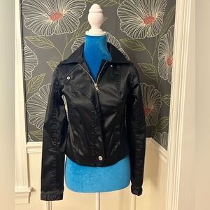 Vintage Express Black Bomber Jacket